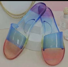 Load image into Gallery viewer, Rainbow sandals

