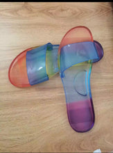 Load image into Gallery viewer, Rainbow sandals
